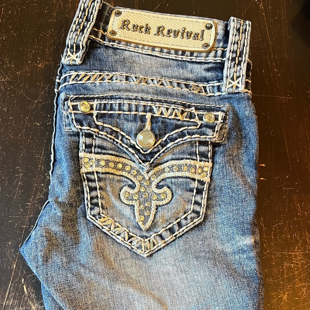 Rock Revival Capris
